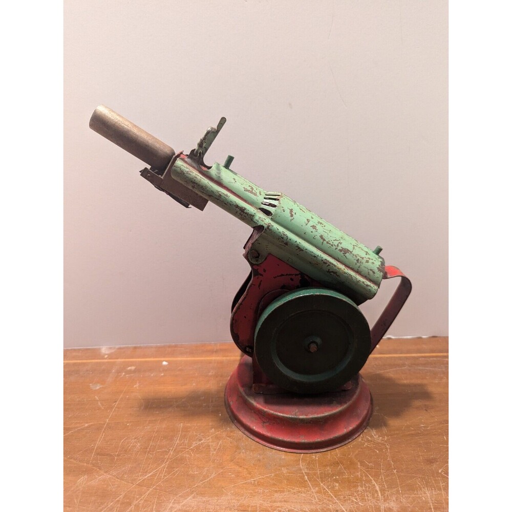 1920's Langston Paper Popper Carnival Gallery Heavy Tin